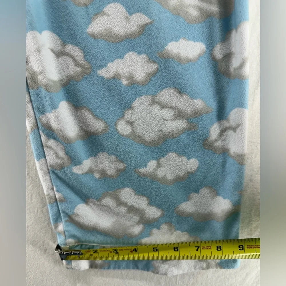 Nick and Nora Vintage 100% Cotton‎ Clouds Pajama Set Youth Size XL 14/16